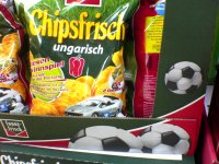Fussball Funny Frisch Chips