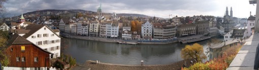 Panorama über Zürich