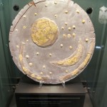 Himmelsscheibe von Nebra - aus Schokolade im Hallorenmuseum