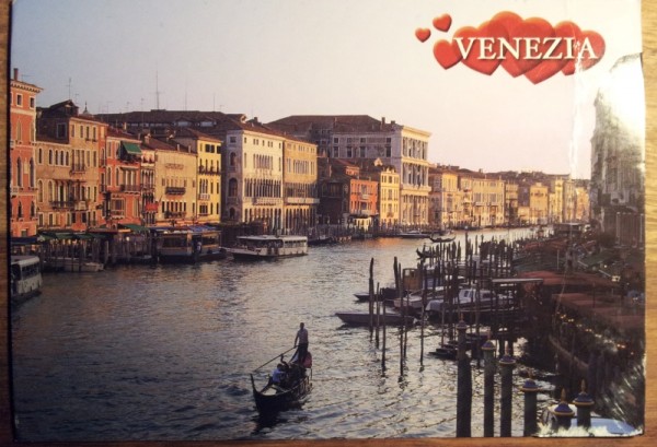 Postkarte aus Venedig