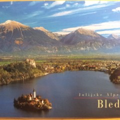 Postkarte aus Bled, Slowenien