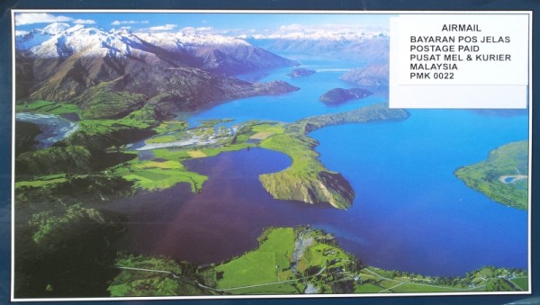 Postkarte aus Neuseeland
