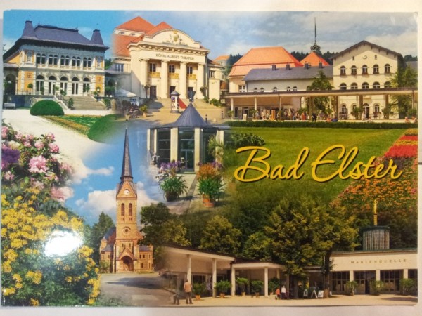 Postkarte aus Bad Elster
