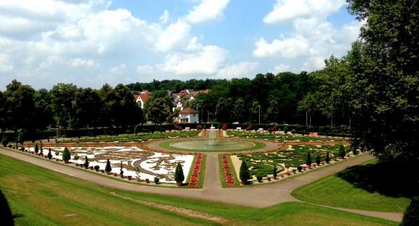 Garten im Schloss