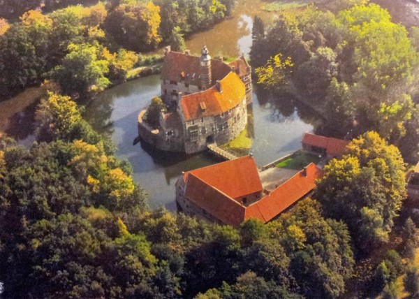 Postkarte vom Münsterlandmuseum Burg Vischering