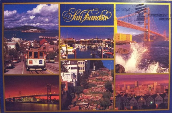 Postkarte aus San Francisco