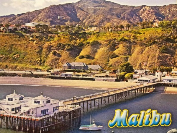 Postkarte aus Malibu