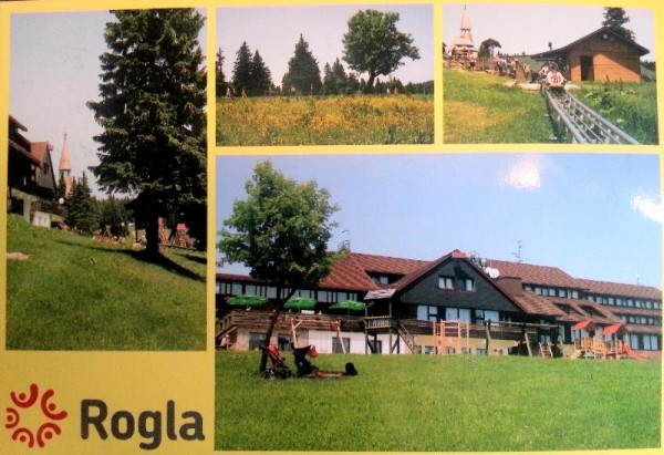 Postkarte von der Rogla